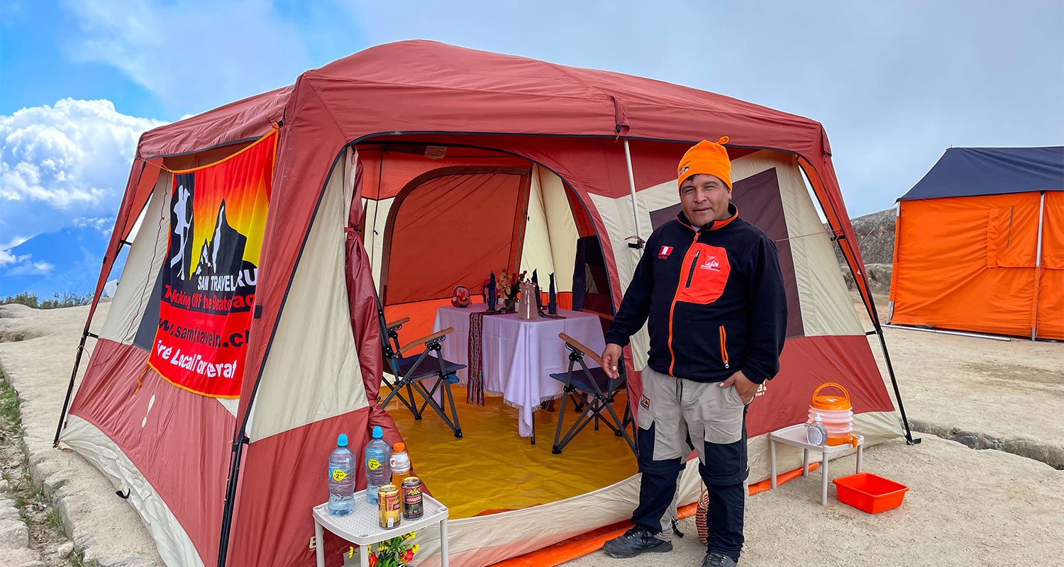 Luxury Camping on Inca Trail to Machu Picchu