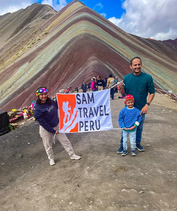 rainbow mountain - sam travel peru