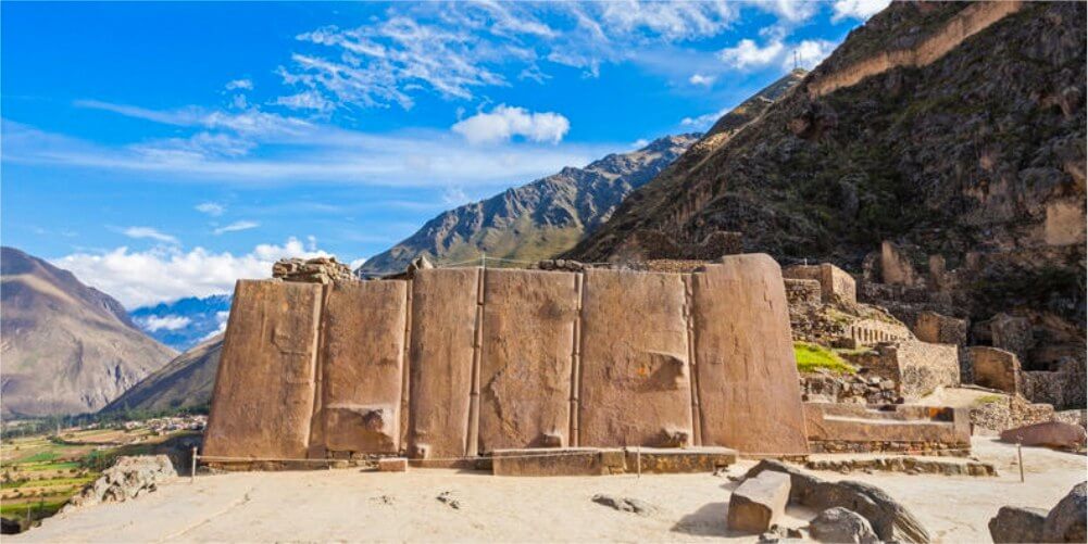 Inca ruins of Ollantaytambo