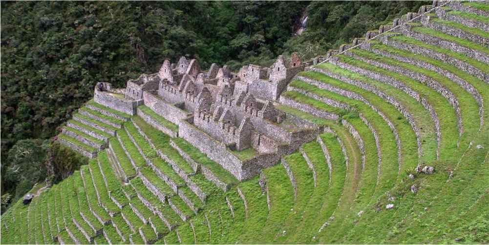 wiñay huayna beautifull inca site short inca trail to machupiccu