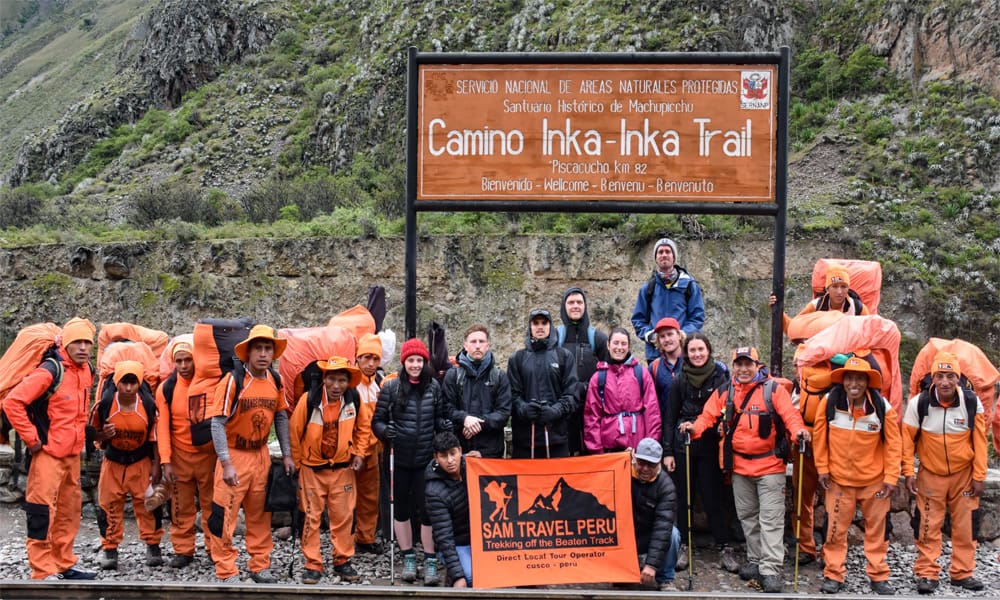 Inca trail To Machu Picchu