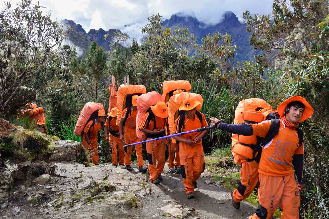 Porters Inca Trail