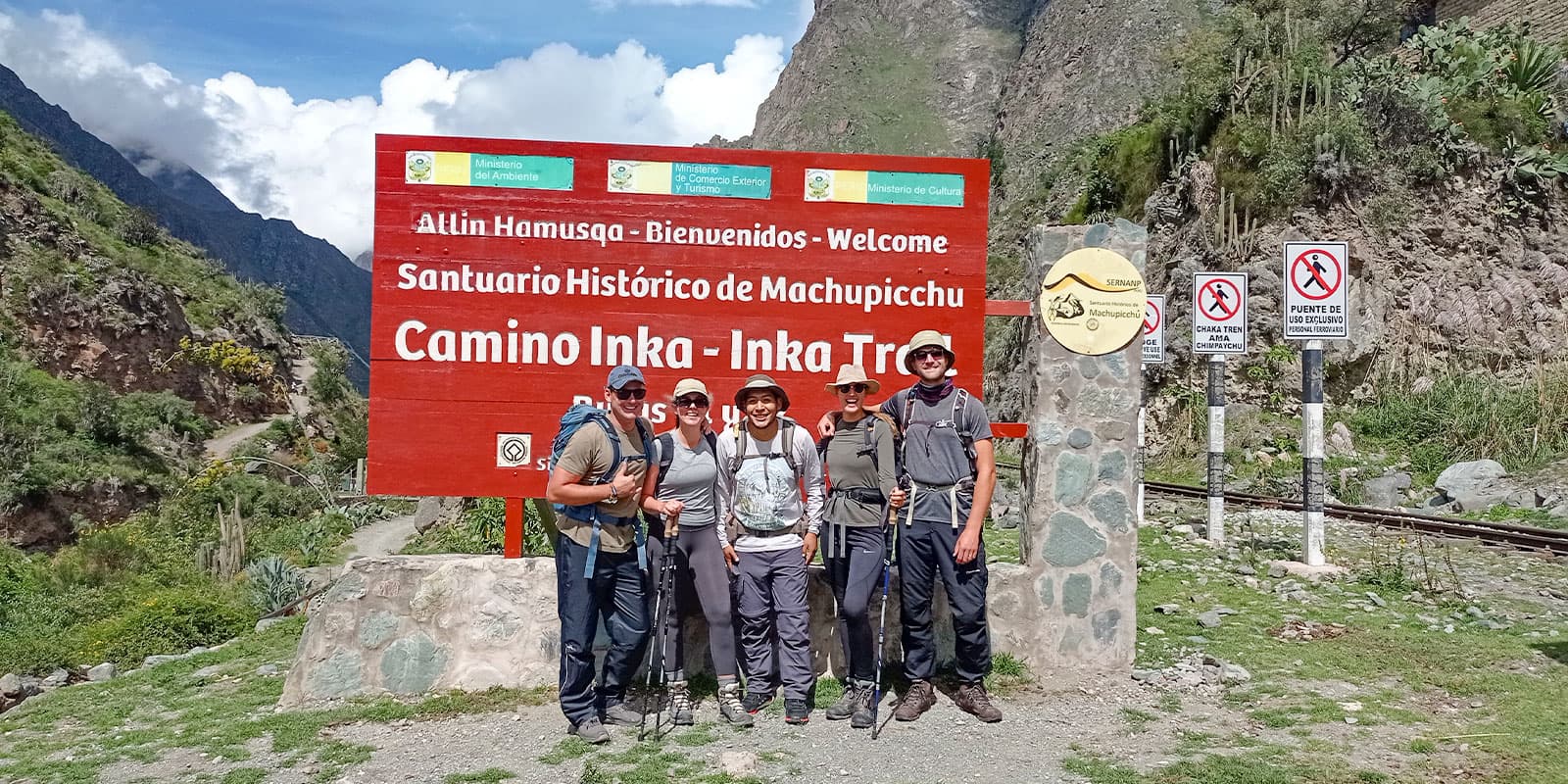 inca trail map