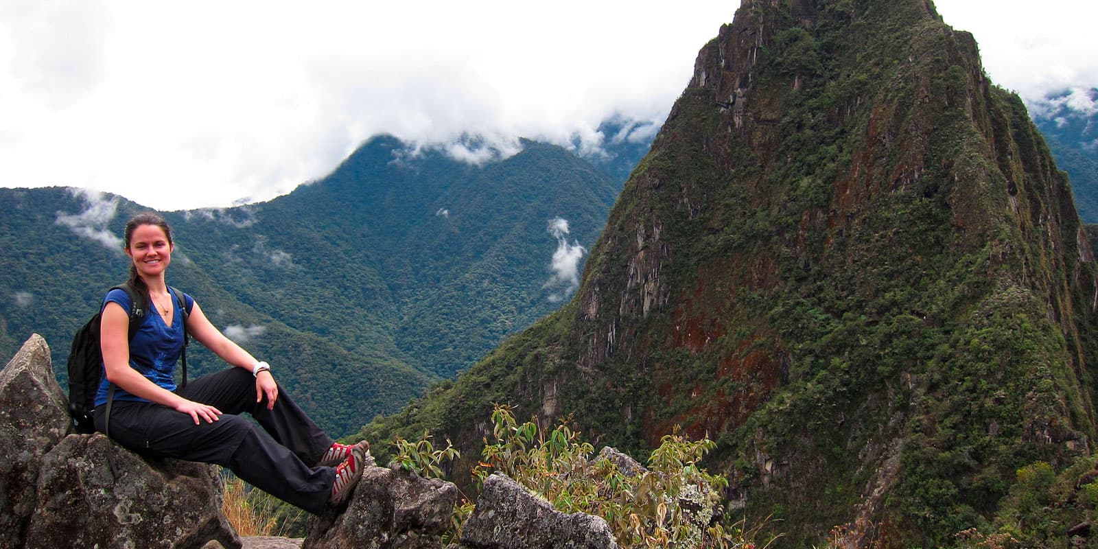 Huchuy Picchu Mountain in Machu Picchu