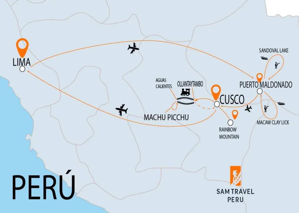 AMAZON JUNGLE TRIP & MACHU PICCHU TOUR