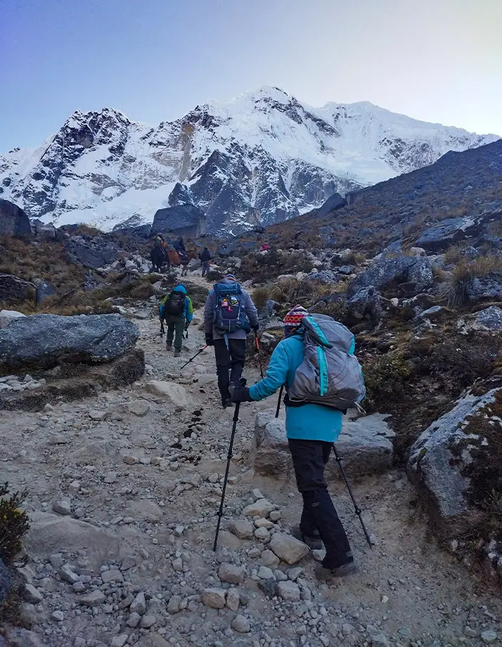 Salkantay trek to Machu Picchu