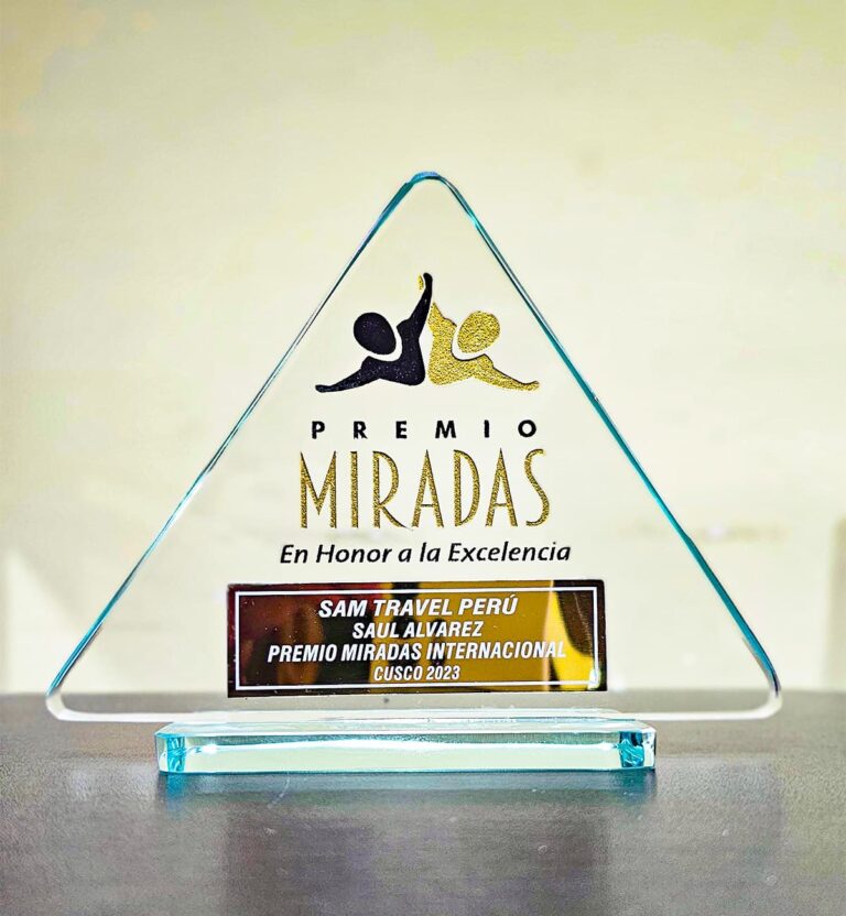 SAM Travel Peru awards and recognition