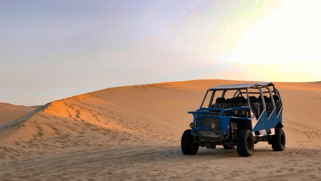 Sandboarding in Huacachina
