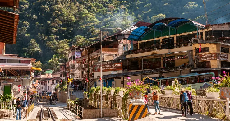 Aguas Calientes Town