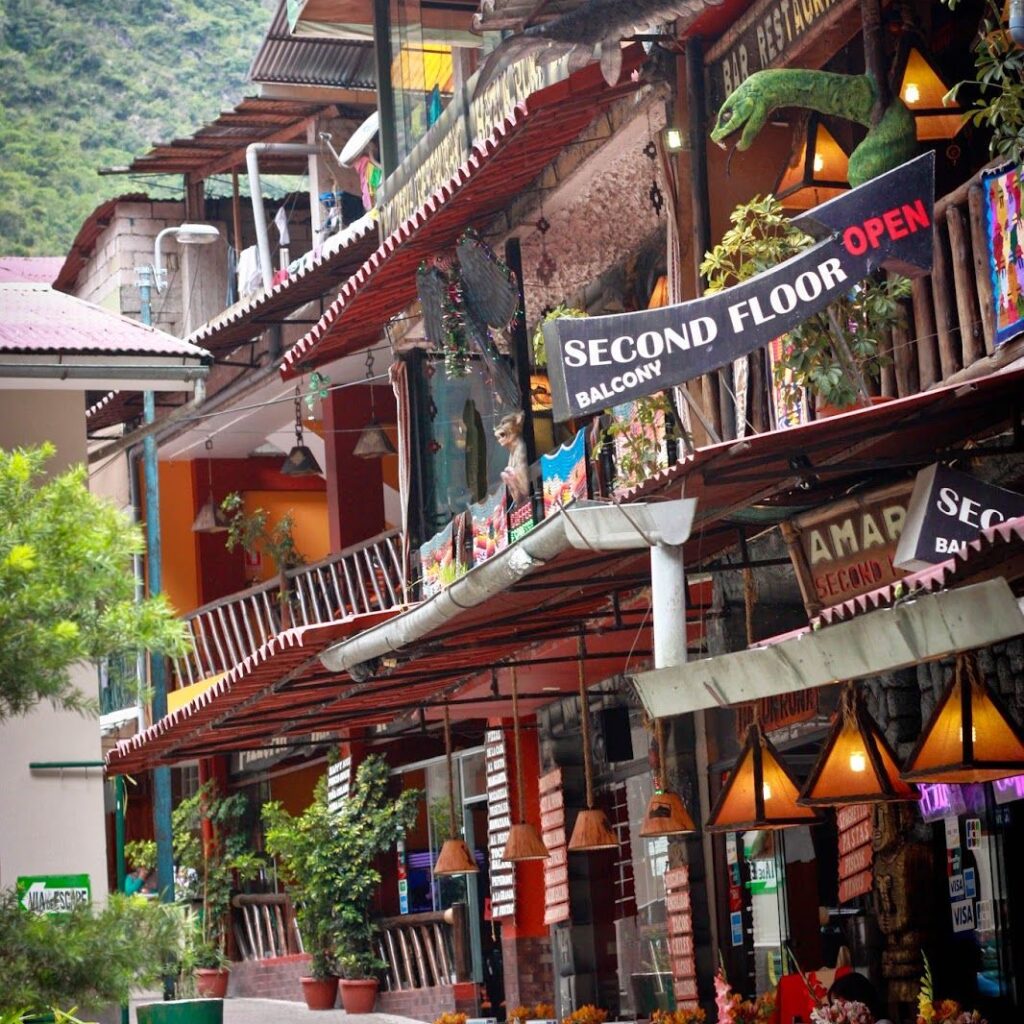 Aguas Calientes Town