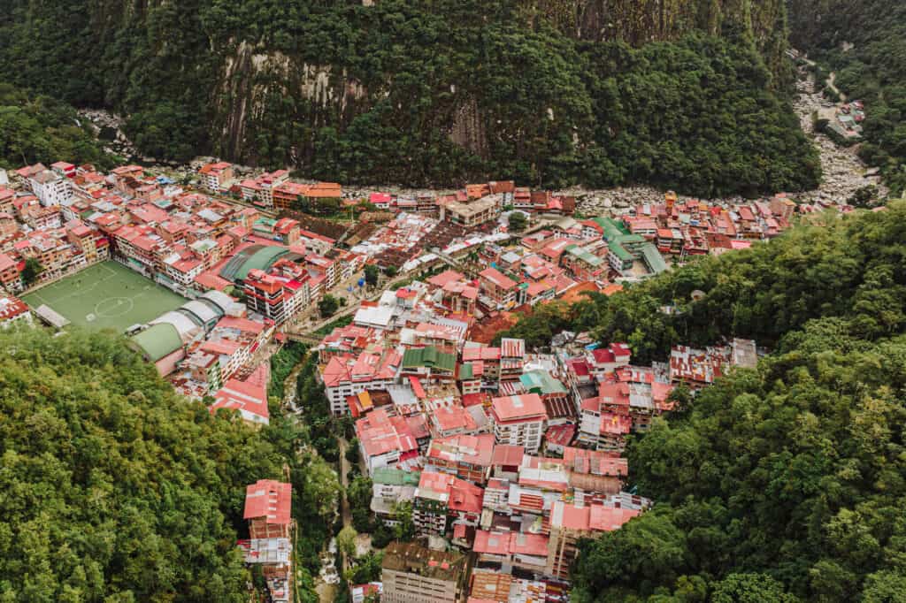 Aguas calientes or machu picchu pueblo